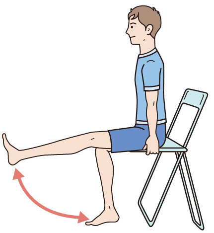 大腿四頭筋を鍛える運動のやり方